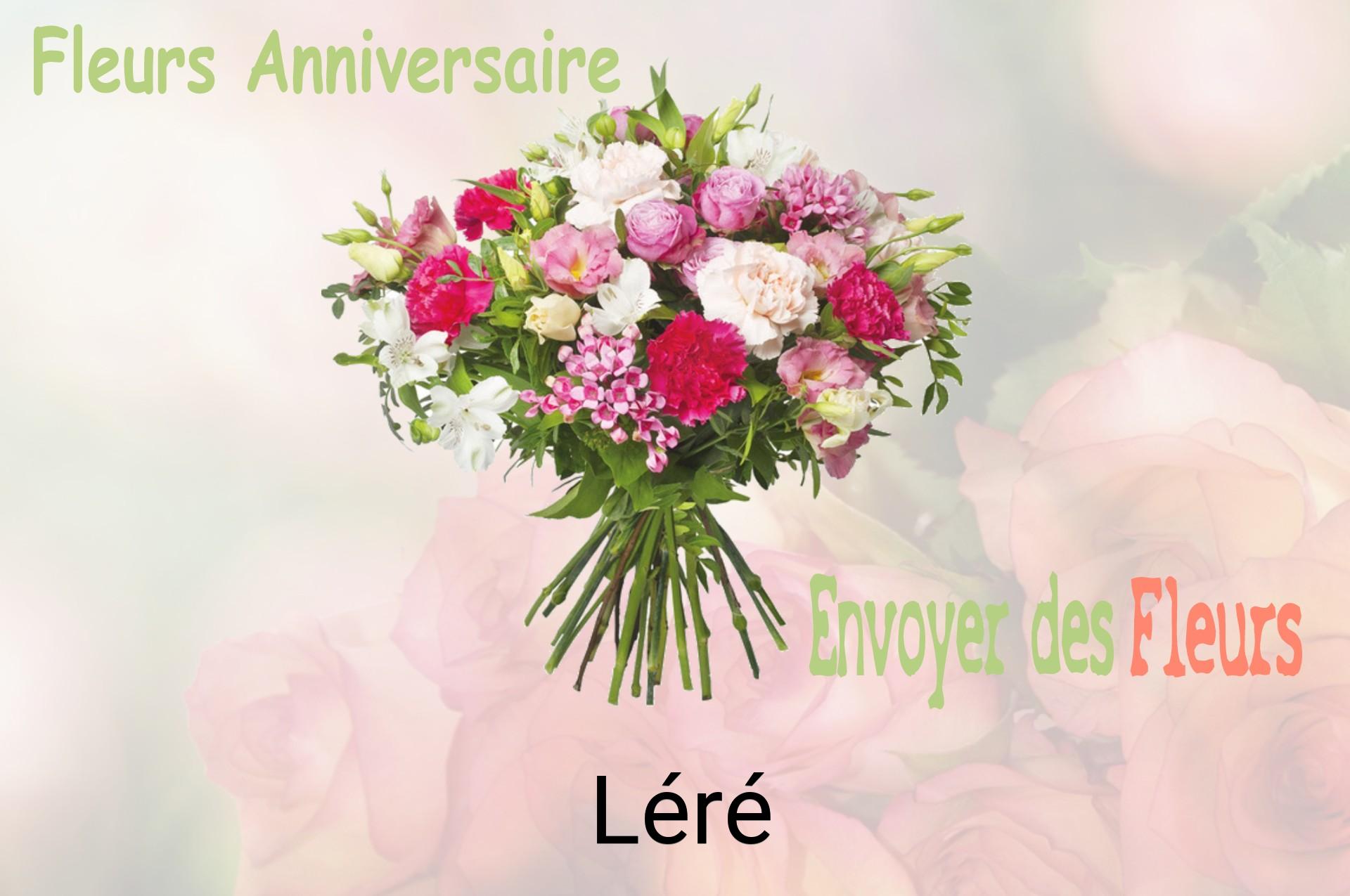 Bouquet de fleurs d’anniversaire livré à Léré